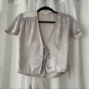 Brandy Melville tie up top